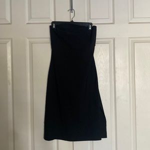 Express stretch size 7/8 strapless knee length dress
